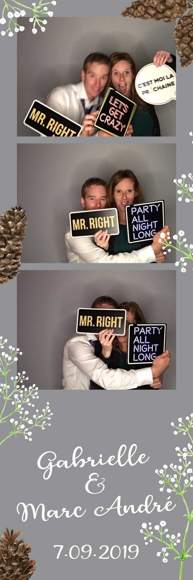 Mariage de Gabrielle et Marc-André | View more photos from the event at album.pbooth.red/u/Photobooth-RED/Mariage-de-Gabrielle-et-Marc-André
